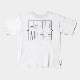 Econo-maze v2 Kids T-Shirt